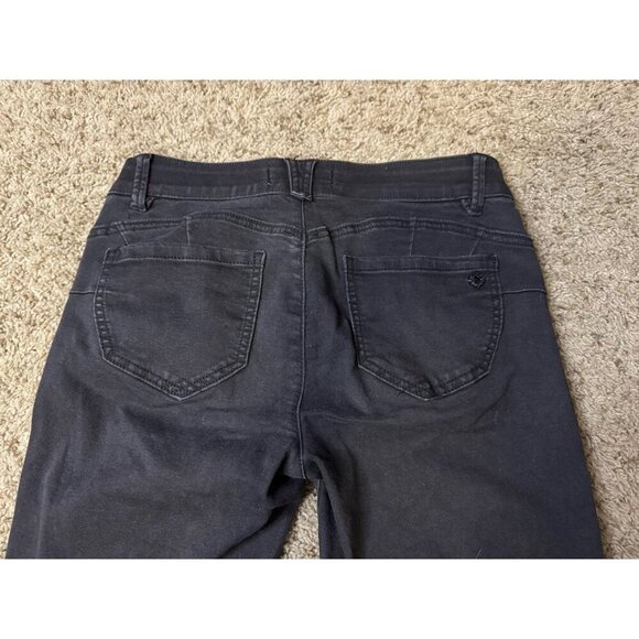 DEMOCRACY Ab Solution Jeans Black Mid-Rise Skinny Stretch Denim Sz 4 28x28 - Picture 4 of 8